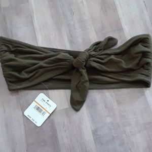 Free People Willow Bralette in Olive